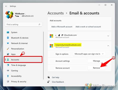 How to completely remove Microsoft account from PC